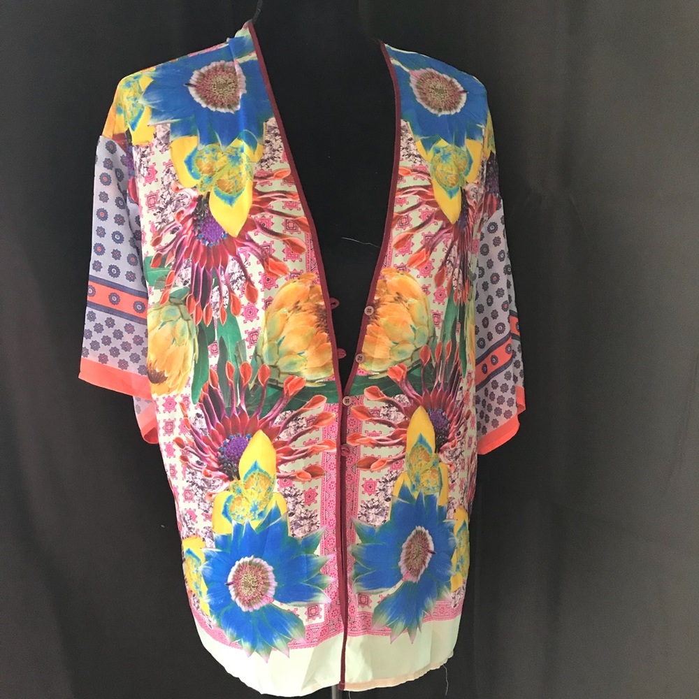 Mimeo Magnolia Kimono Top from Anthropologie